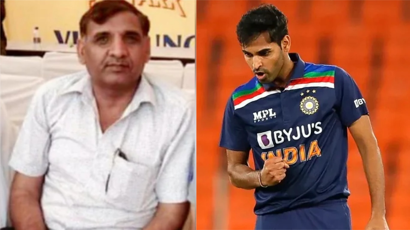 Team India के स्टार गेंदबाज Bhuvneshwar Kumar पर टूटा दुखों का पहाड़, इस गंभीर बीमारी ने ले ली पिता की जान