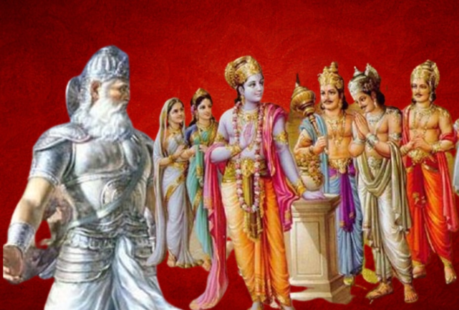 mahabharat story pandav bhishma pitamah when draupadi saved pandavas ...