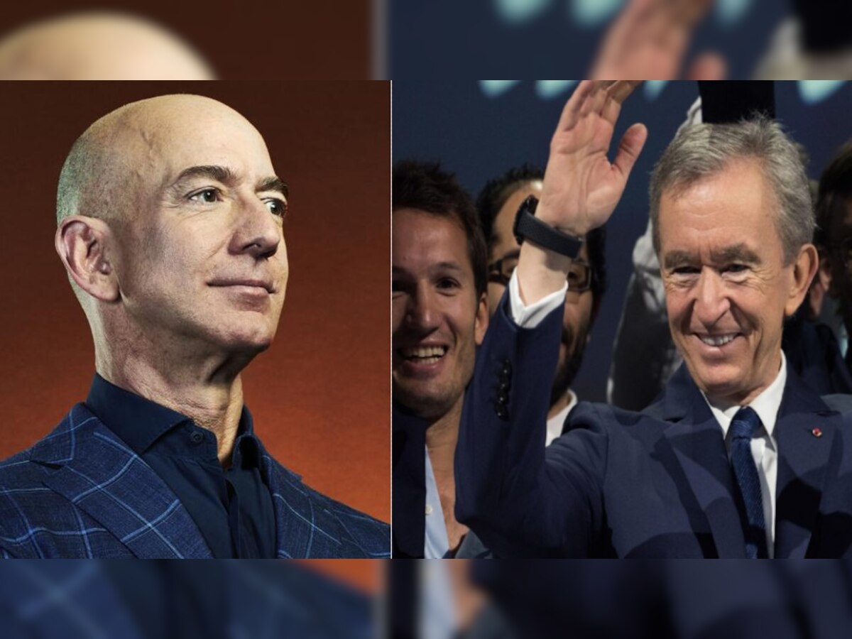 Jeff Bezos को झटका! छिना दुनिया के सबसे अमीर शख्स का ताज, Bernard Arnault बने रईस नंबर वन