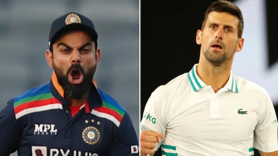 Virat Kohli को फुटबॉल खेलता देख Novak Djokovic ने किया मजेदार कमेंट, देखें Viral Video