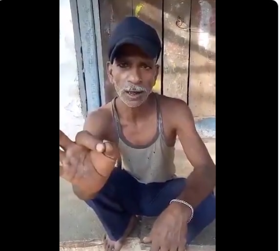 VIRAL VIDEO : सर पर मौत बनकर मंडरा रहा कोरोना, यह 'ज्ञानी' बता रहा है अजीब 'दवा'