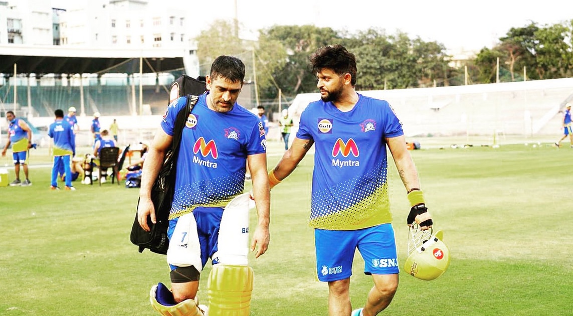 IPL 2021 के लिए UAE जाने को बेताब रैना, धोनी के साथ शेयर की ये फोटो