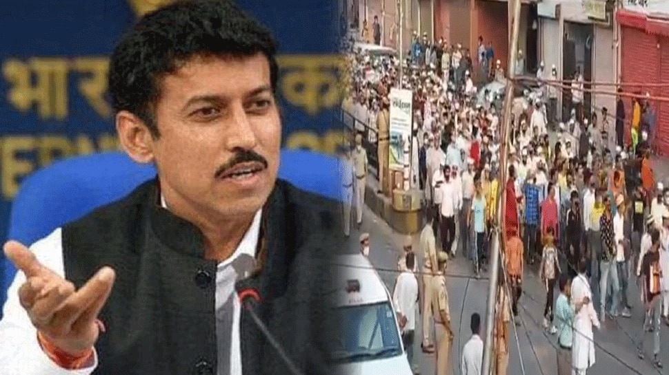 Rajyavardhan Rathore का बड़ा हमला, बोले- Congress सरकार कर रही तुष्टिकरण की राजनीति