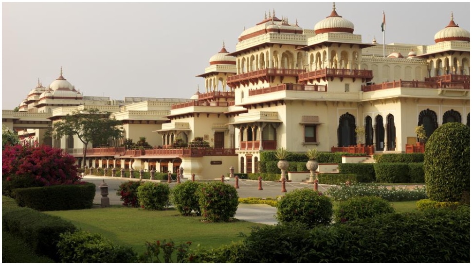 sukh niwas suites at rambagh palace jaipur is the most expensive hotel