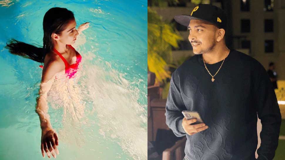 Prithvi Shaw की Rumoured Girlfriend Prachi Singh ने Swimming Pool में लगाई आग, Fans हुए मदहोश