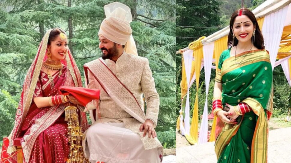 शादी के बाद Mrs.Yami Gautam की पहली तस्वीर आई सामने, सिंदूर और चूड़े में जम रही एक्ट्रेस शादी के बाद Mrs.Yami Gautam की पहली तस्वीर आई सामने, सिंदूर और चूड़े में जम रही एक्ट्रेस
