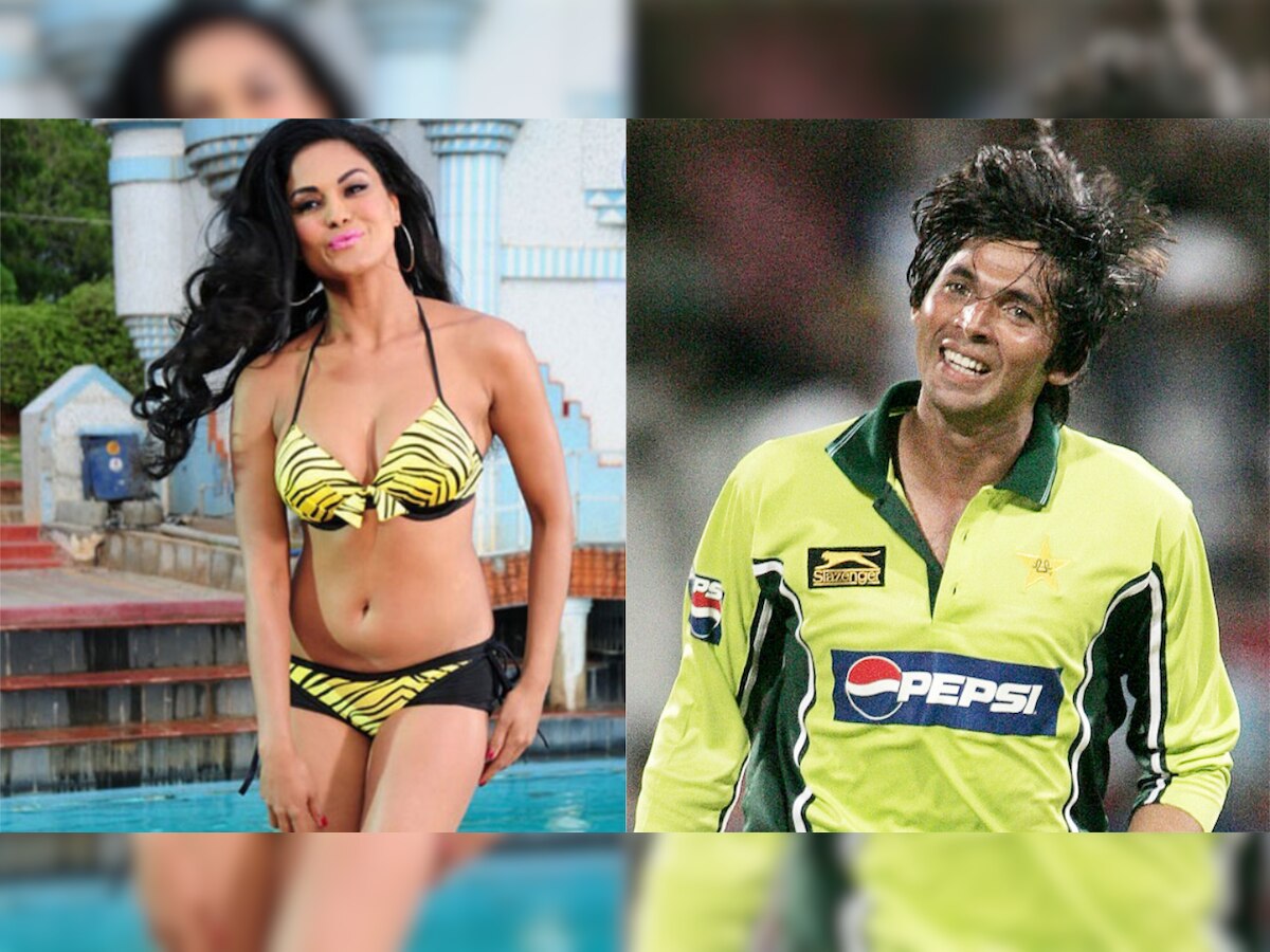 Veena Malik and Mohammad Asif