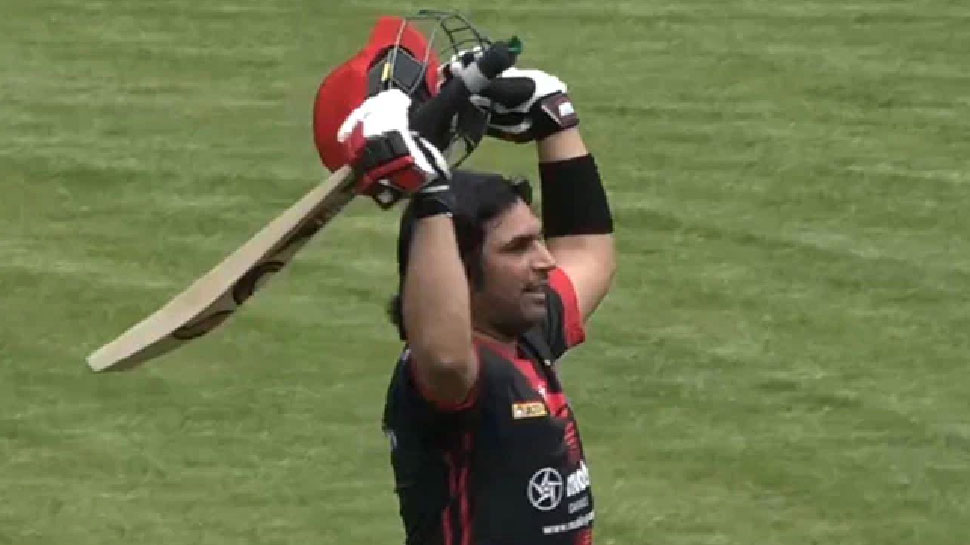 Musaddiq Ahmed ने मचाया गदर, सिर्फ 28 गेंद पर ठोक दिया ताबड़तोड़ शतक