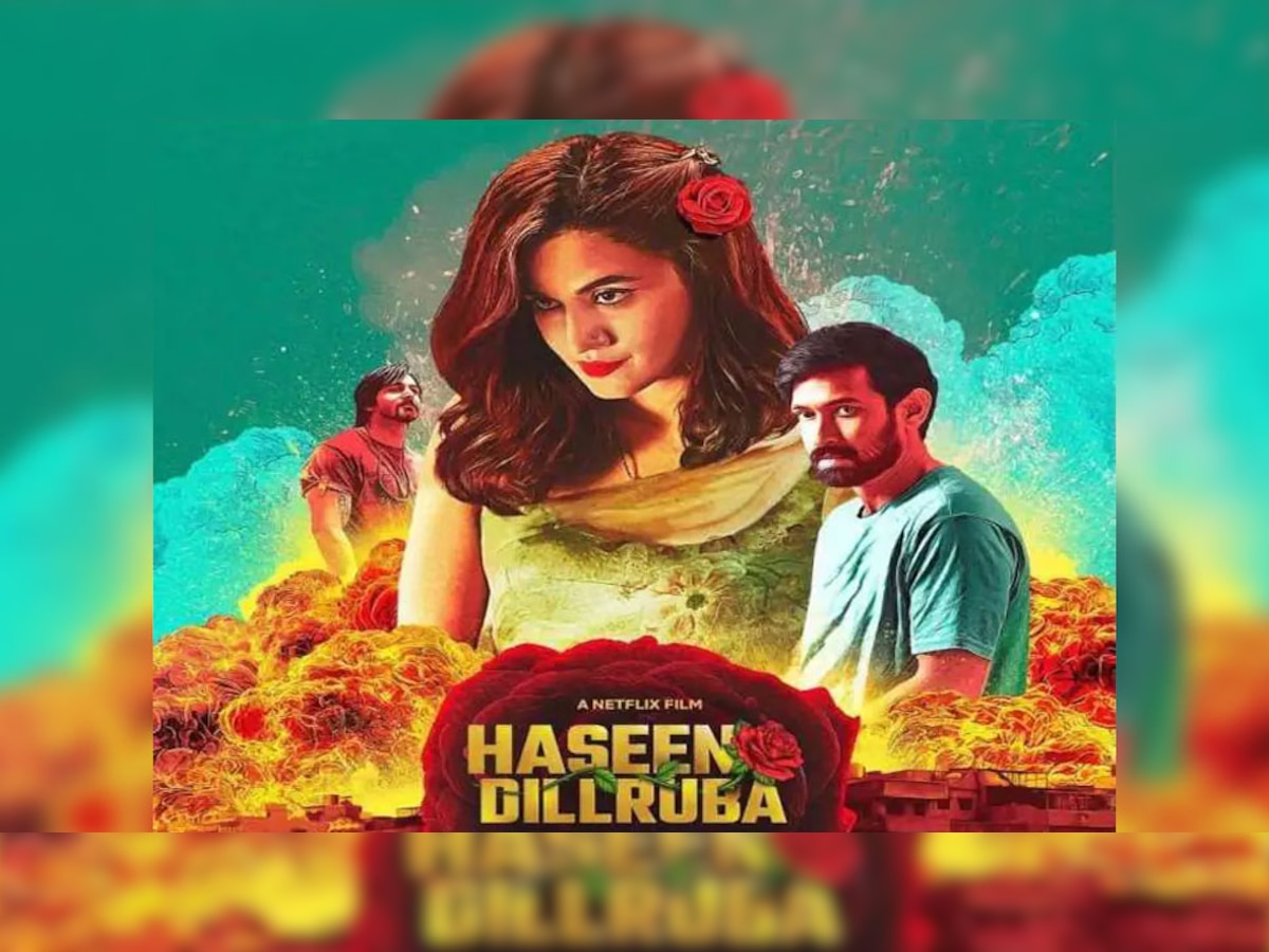 Haseen Dillruba Official Trailer Out Taapsee Pannu Vikrant Massey And Harshvardhan Rane Hot