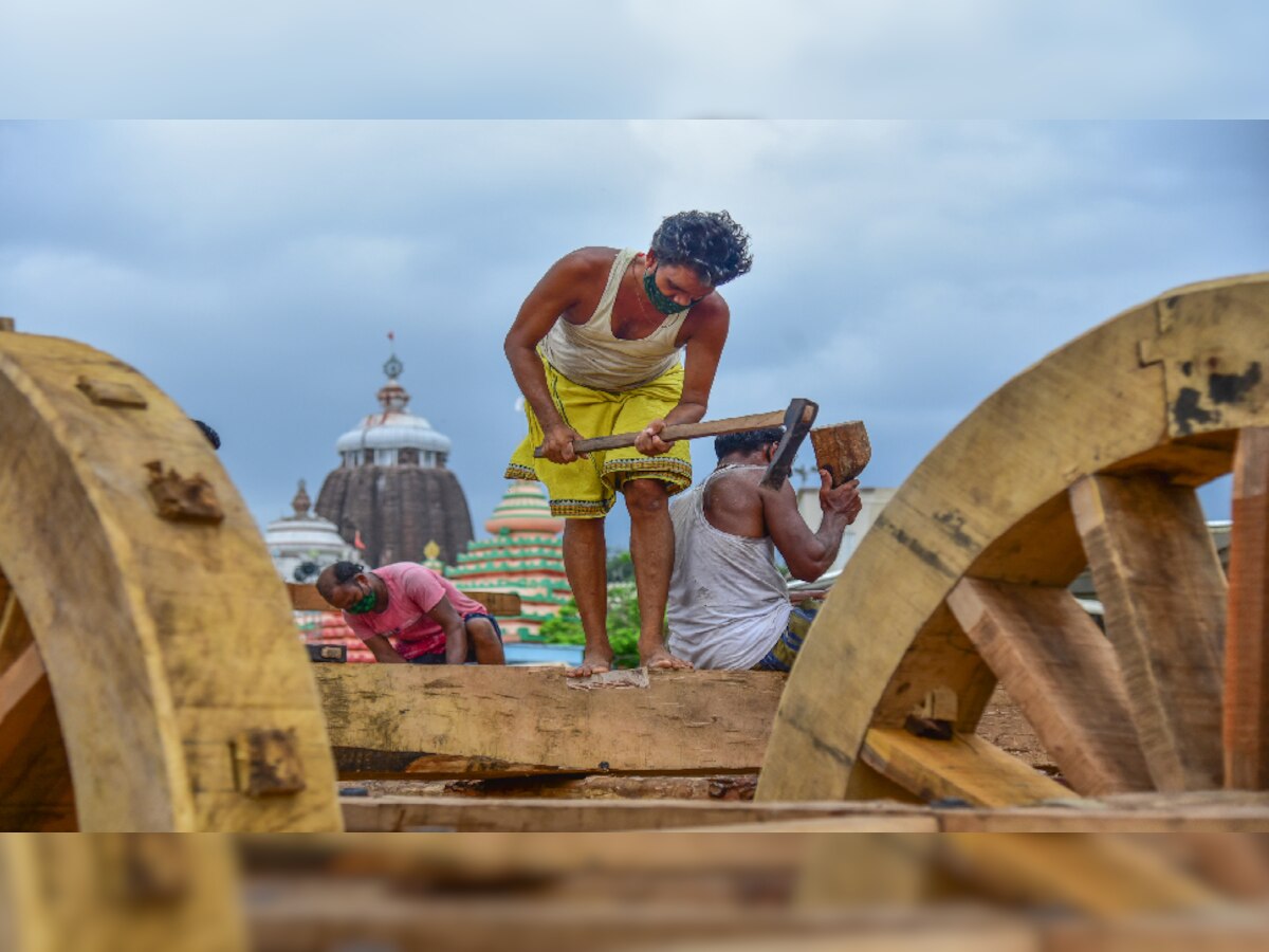 ସ୍ନାନଯାତ୍ରା ପୂର୍ବରୁ ଉଠିବ ତିନି ରଥର ଚାରିନାହାକା, ଚାଲିଛି ଜୋରସୋରରେ ନିର୍ମାଣ କାର୍ଯ୍ୟ 