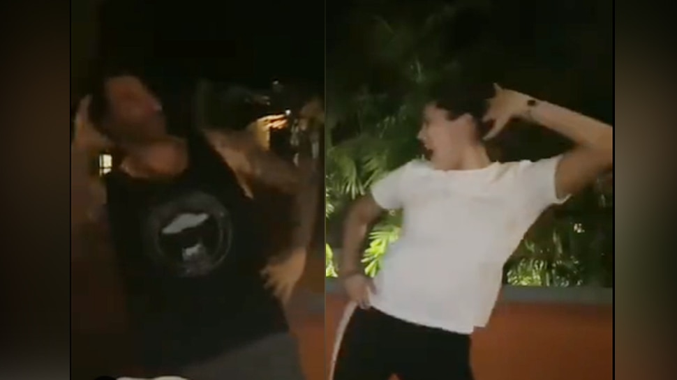 देखिए Sunny Leone और उनके पति का बिंदास डांस, लगा रहें हैं जबरदस्त ठुमके