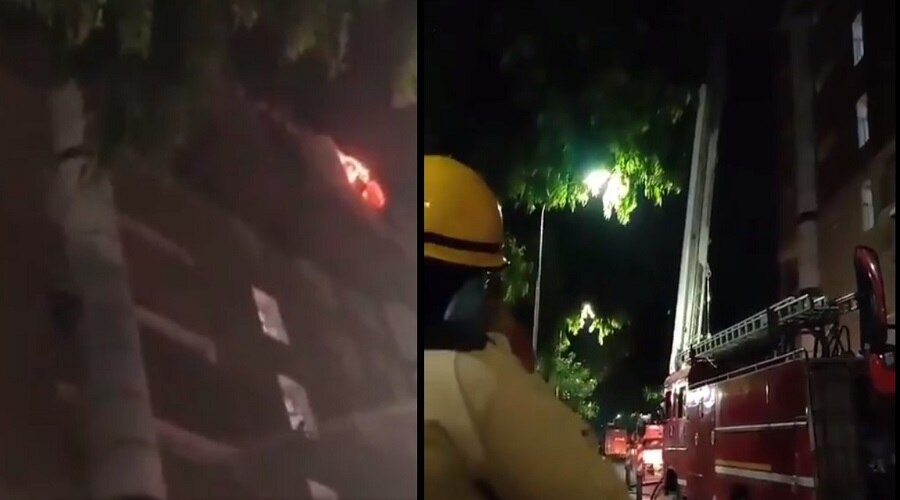 AIIMS अस्पताल की नौवीं मंजिल में देर रात लगी आग, कोई हताहत नहीं