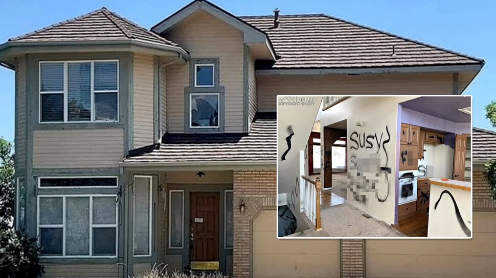 पेंट स्प्रे से बर्बाद कर दिया पूरा घर Paint spray ruined the whole house