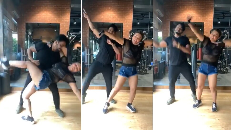 Dream Mein Entry गाने पर जिम में Rakhi Sawant ने किया जबरदस्त डांस, देखिए VIDEO