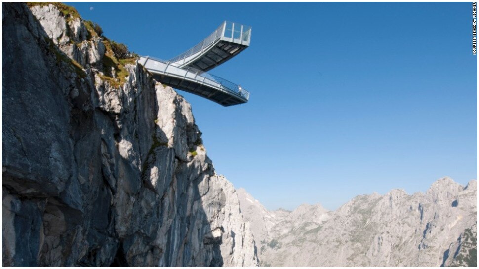 coiling dragon cliff skywalk china the most dangerous bridge