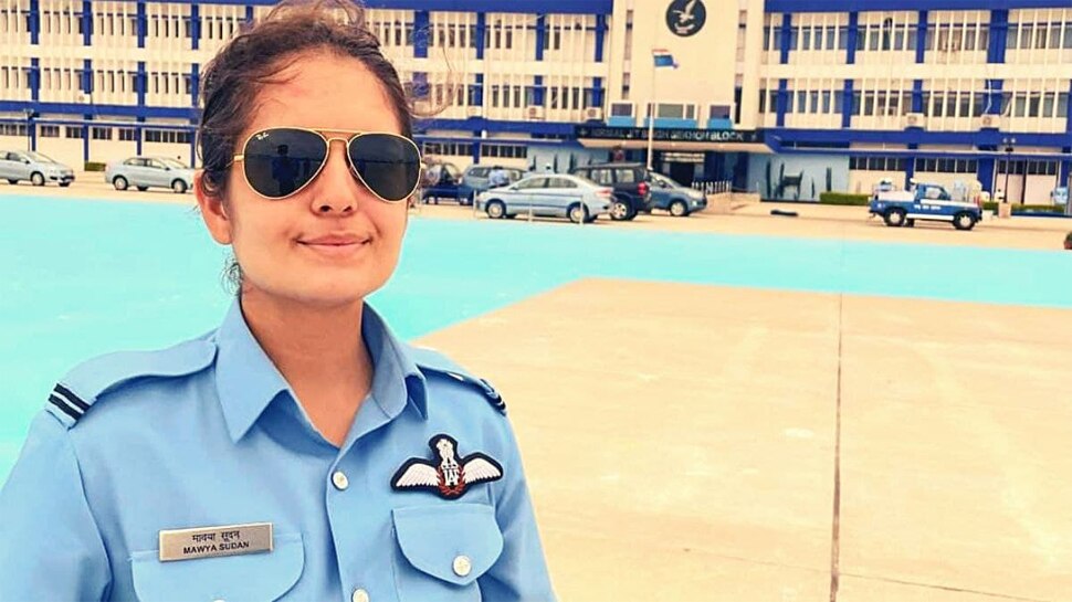 23 साल की Mawya Sudan के सपनों को लगे पंख, Jammu-Kashmir की पहली महिला IAF Fighter Pilot बनीं