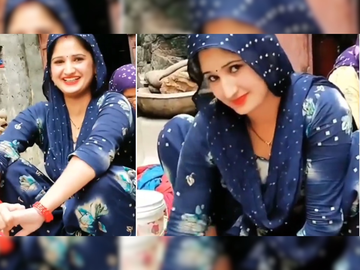 Desi Bhabhi ने उड़ाए सबके होश, कपड़े धोते वक्त यूं दी 'कातिल' स्माइल; देखें Video