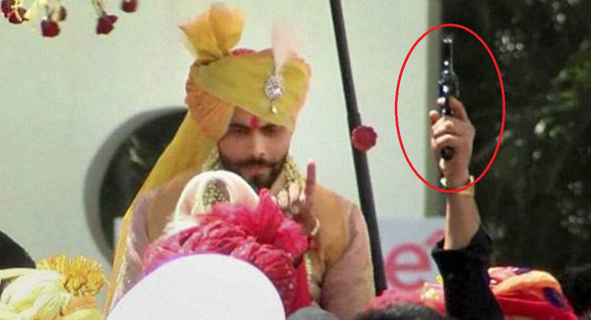 Ravindra Jadeja की शादी में चली दनादन गोलियां, रेस्टोरेंट पर पड़ गया था छापा