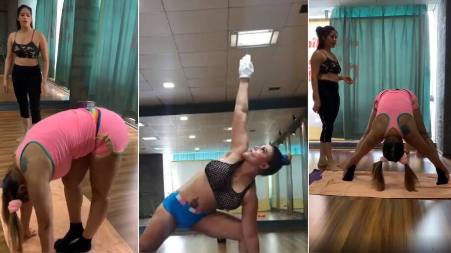 Yoga Day पर Rakhi Sawant ने शेयर किए जबरदस्त VIDEO, यूजर ने कपड़ों को लेकर किया कमेंट