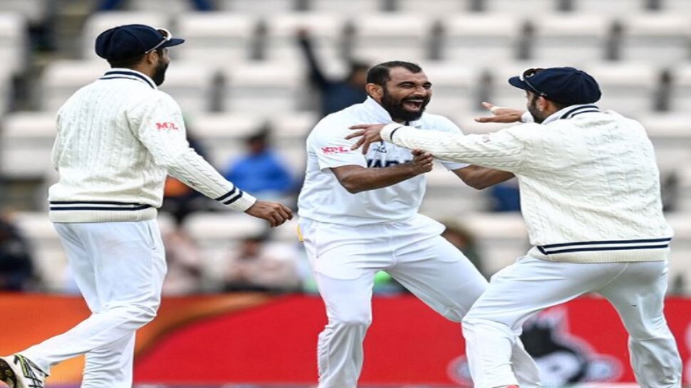 WTC: ड्रिंक्स ब्रेक में Rohit और Virat के साथ Mohammed Shami ने बुना था जाल, फिर ऐसे फंस गया कीवी बल्लेबाज