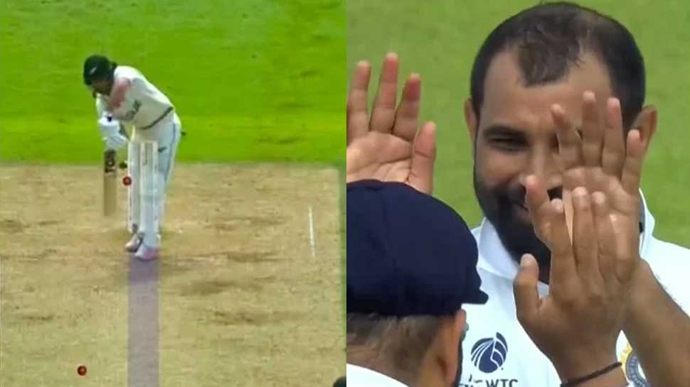 ICC WTC Final: Mohammed Shami के जाल में फंस गए Colin de Grandhomme, लगा तगड़ा झटका