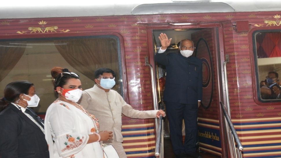 Presidential Train से यात्रा पर निकले राष्ट्रपति रामनाथ कोविंद, अपने गांव कानपुर भी जाएंगे