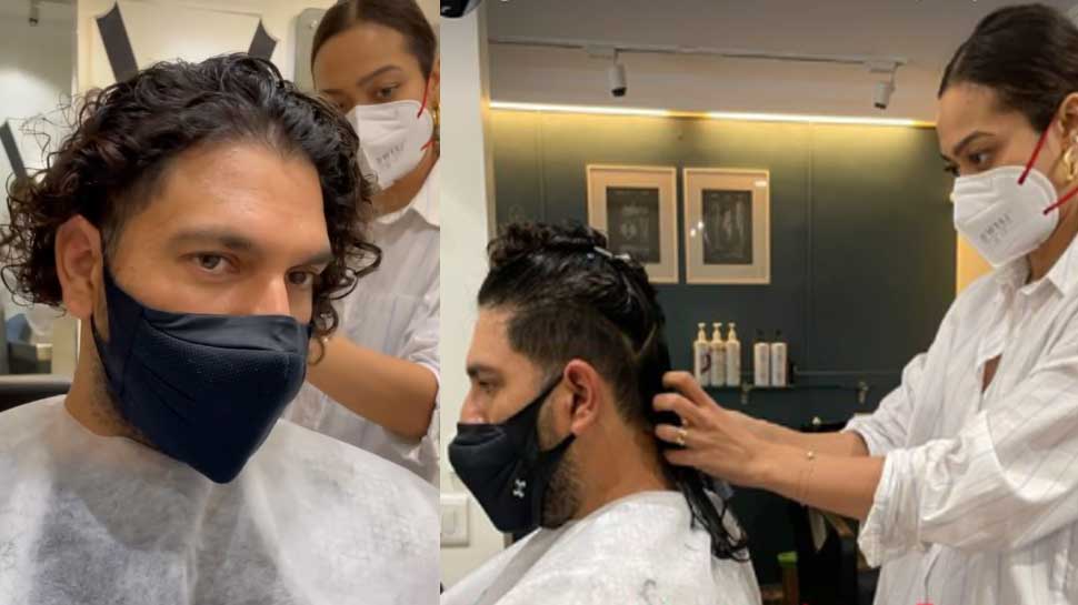 इस खास शख्स के दबाव में Yuvraj Singh ने बदला अपना Hairstyle, नया लुक हुआ वायरल