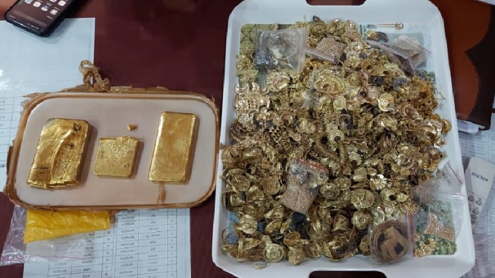 Customs Department की बड़ी कार्रवाई, 2 यात्रियों के पास से बरामद किया 2.6 करोड़ का Gold