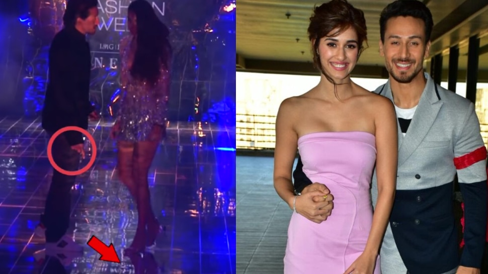 Disha Patani छोटी ड्रेस पहन कर करने जा रही थीं Ramp Walk, ऐन वक्त पर Tiger Shroff ने बचाई लाज
