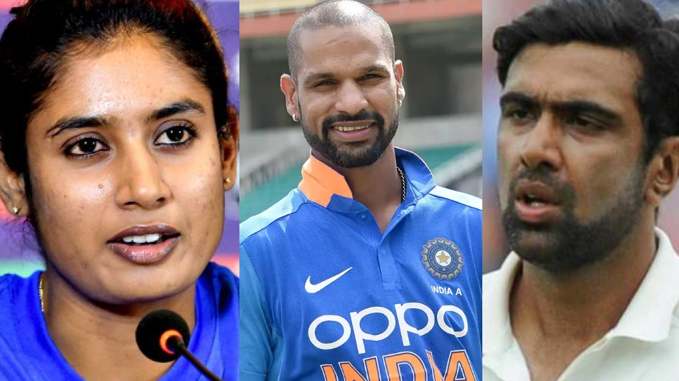 खेल रत्न के लिए Ashwin और Mithali Raj के नाम की सिफारिश, Shikhar Dhawan, Kl rahul और Bumrah को मिल सकता है ये सम्मान