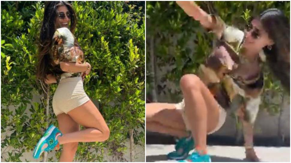 जब फोटो खिंचवाते हुए गिर गई Mia Khalifa, तस्वीरों के साथ शेयर किया ‍Video