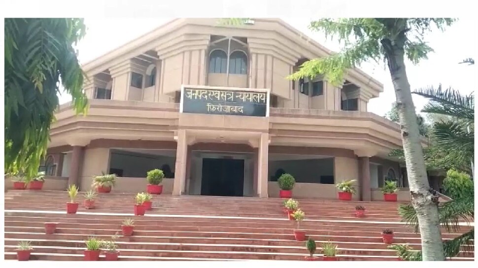 threat to blast firozabad court letter found at gate deployment of