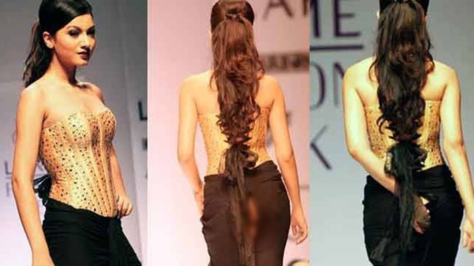 Gauhar Khan Skirt Torn While Doing Ramp Walk For Lakme Fashion Week |  Gauahar Khan की स्कर्ट जब पीछे से खुल गई थी, एक्ट्रेस ने उस हालात में किया  कुछ ऐसा.. |