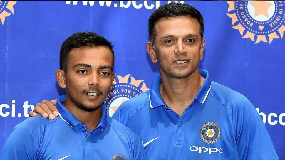 Prithvi Shaw बोले- 'Rahul Dravid Sir के अंडर खेलने का अलग ही मजा है'