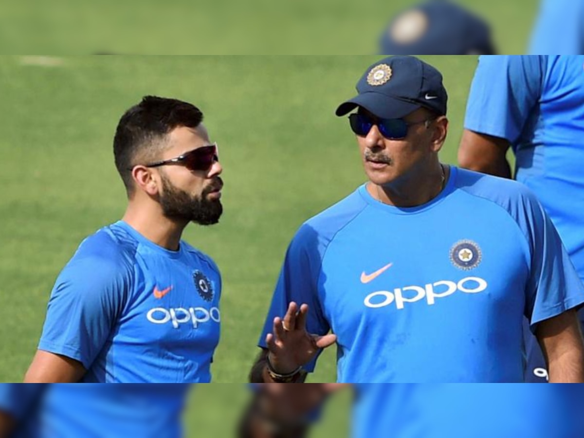 Virat Kohli and Ravi Shastri