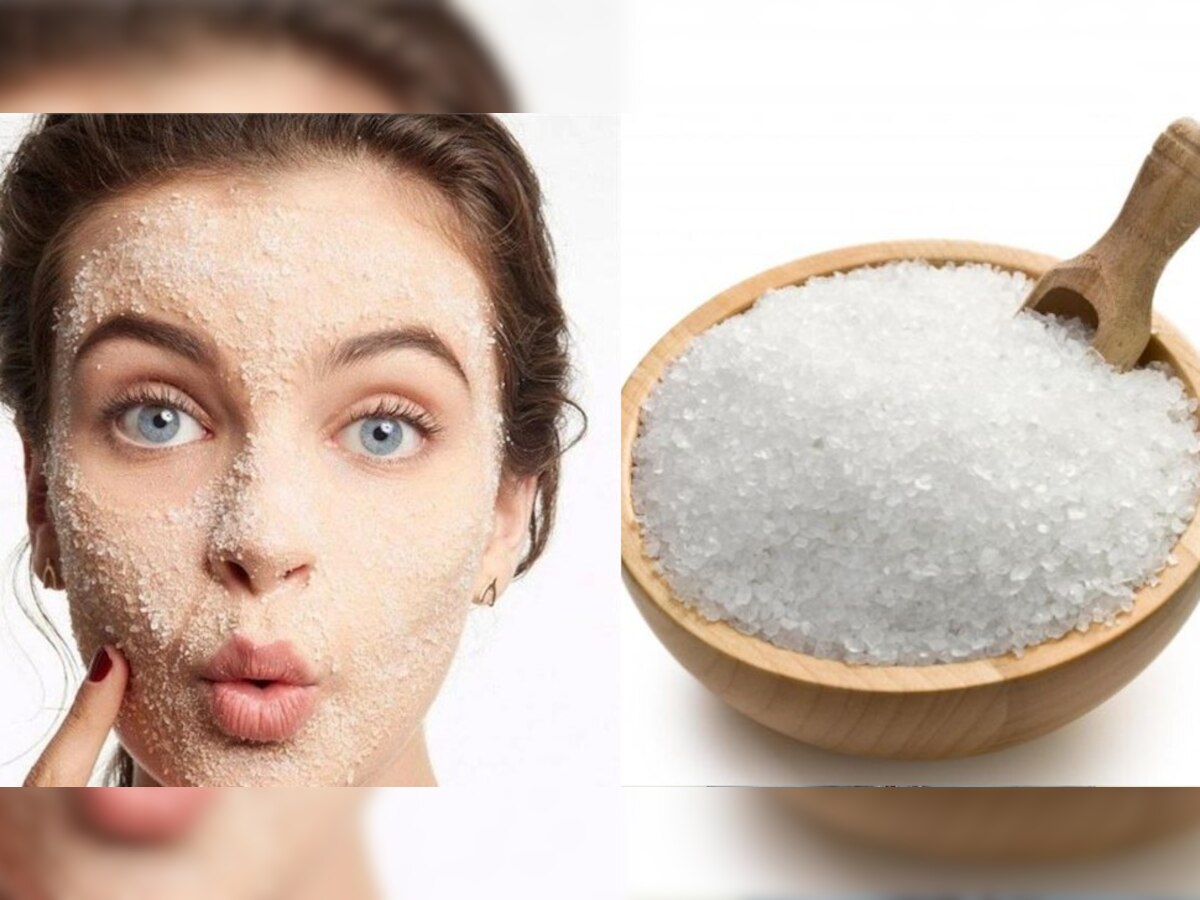 Make face fair and remove stains with the help of sugar scrub chechre