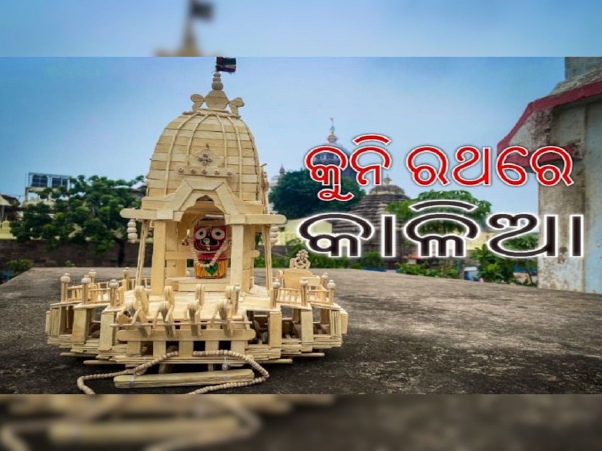 ଆଇସ୍କ୍ରିମ୍ କାଠିରେ ନନ୍ଦିଘୋଷ