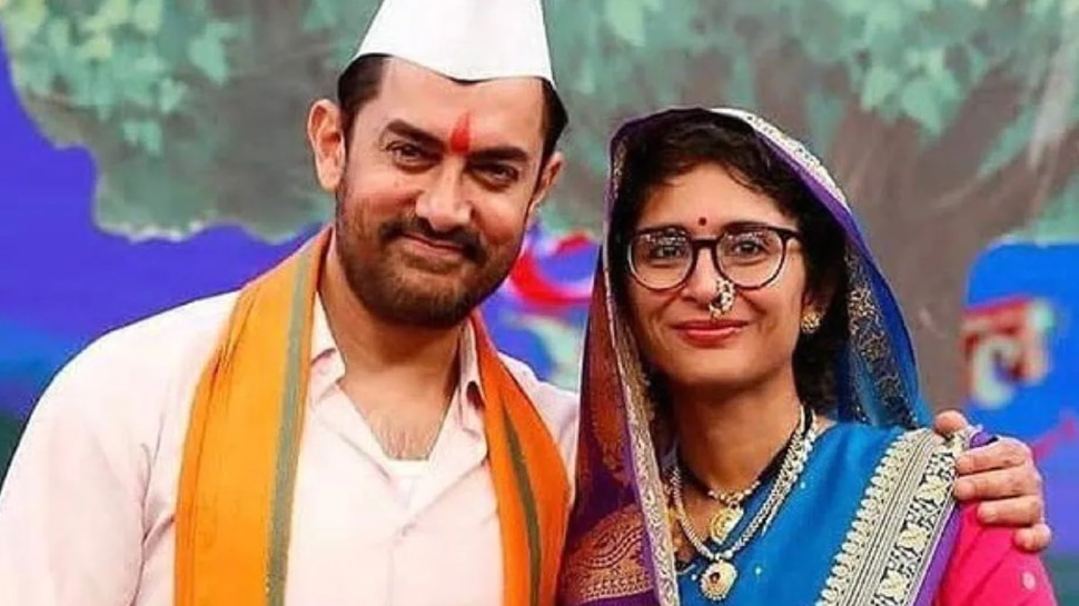 तलाक के बाद फिर साथ दिखे Aamir Khan और Kiran Rao, फिल्म के सेट से तस्वीर आई सामने