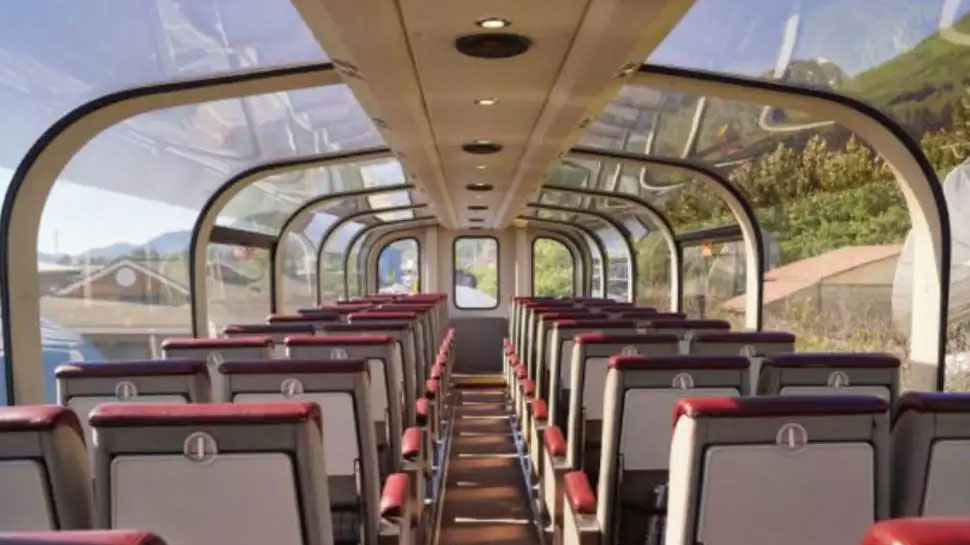 Top glass Train concept