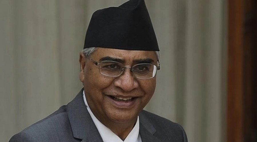नेपाली सुप्रीम कोर्ट के आदेश के बाद पांचवीं बार प्रधानमंत्री बने शेर बहादुर देउबा 