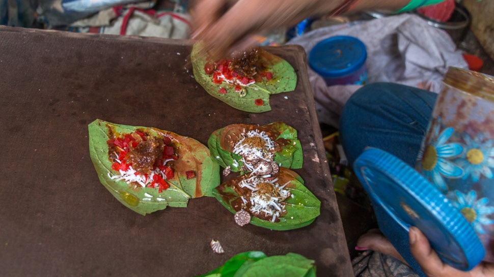 पान खाना माना जाता है शुभ Consumption of betel is considered auspicious