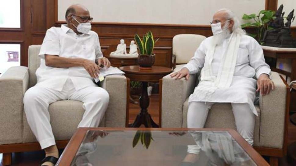 PM मोदी से शरद पवार की मुलाकात पर NCP ने दी सफाई, बताई बैठक के पीछे की कहानी