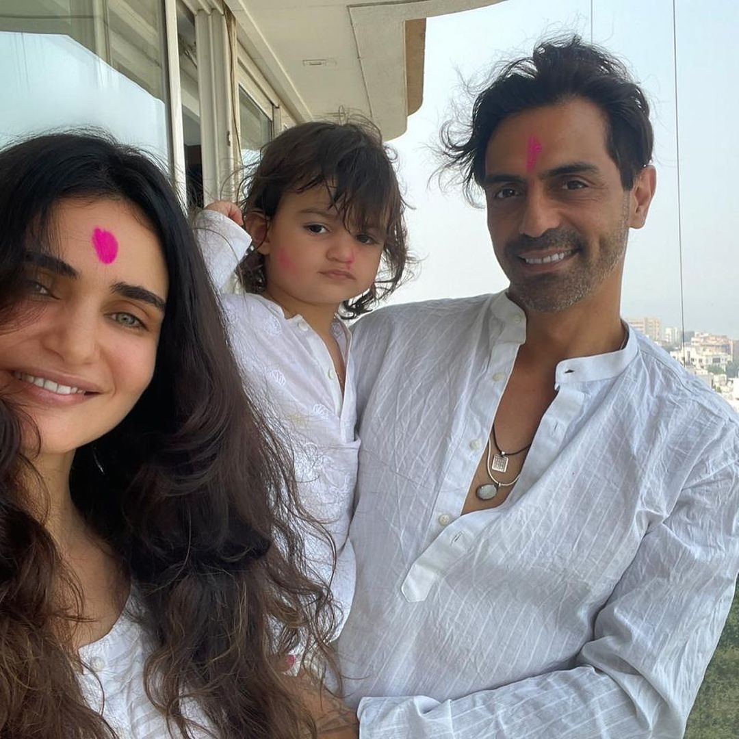 Arjun Rampal Son in Now 2 years Old