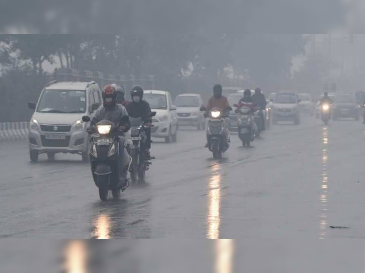 दिल्ली में सोमवार को हुई बारिश के बाद का नजारा