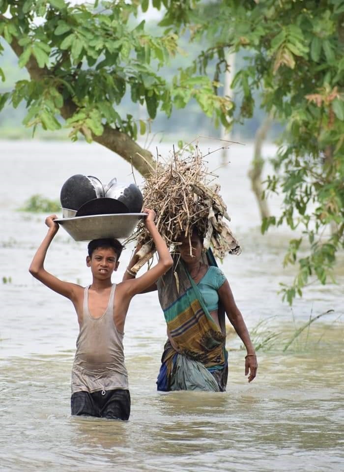 मुजफ्फरपुर में बूढ़ी गंडक का कहर
