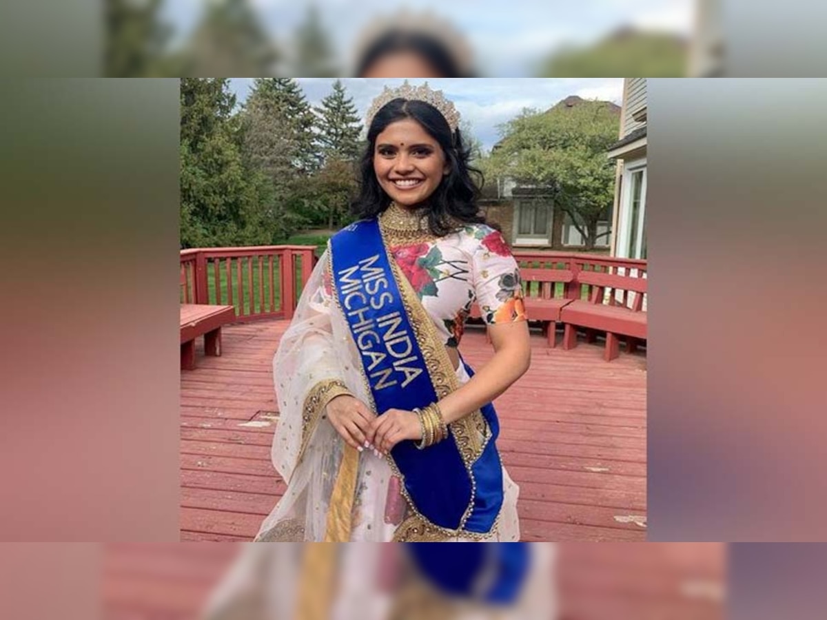 Vaidehi Dongre from Michigan crowned Miss India USA HTZS | Vaidehi ...