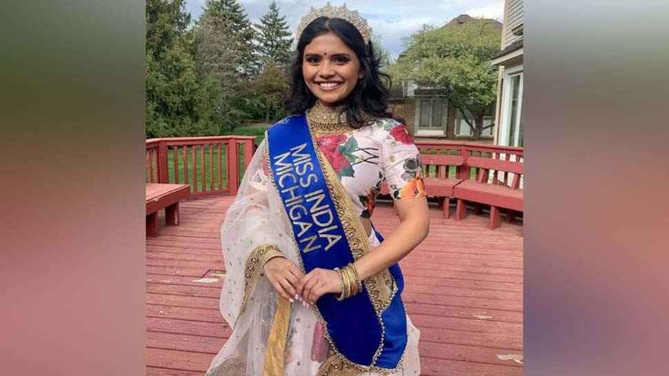 Vaidehi Dongre from Michigan crowned Miss India USA HTZS | Vaidehi ...
