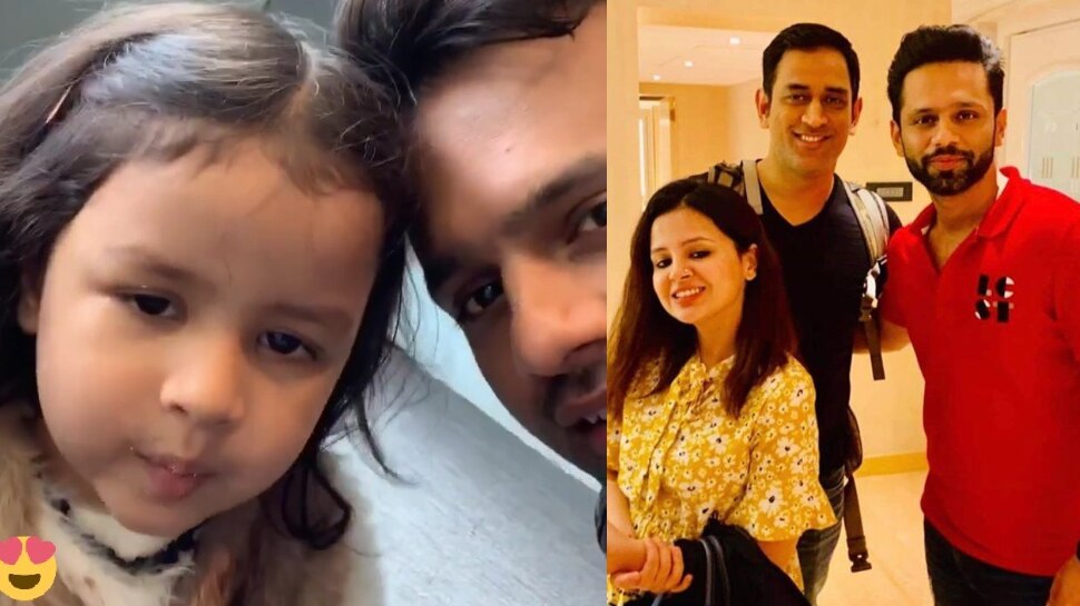 MS Dhoni की बेटी से Rahul Vaidya ने मांगा था बिस्किट,  Ziva ने दिया ऐसा क्यूट रिएक्शन, देखें Viral Video