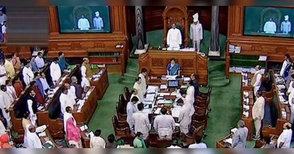 Lok Sabha Adjourned Till 12 Noon Due To Uproar By The Opposition