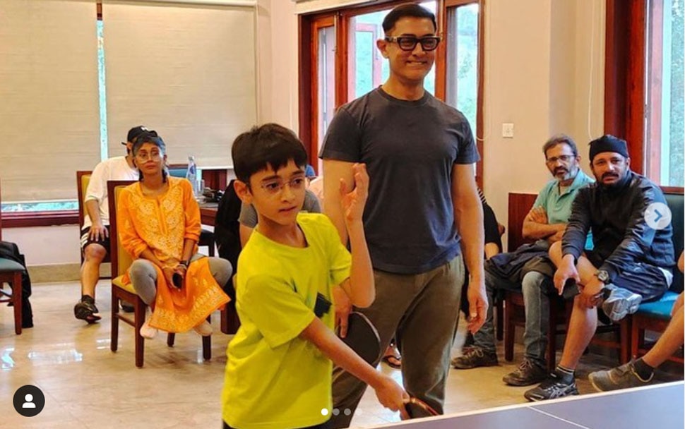 पोस्टपोन होती जा रही है शूटिंग Aamir Khan Photos with Wife Kiran Rao